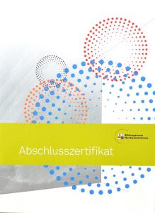 Mappe Abschlusszertifikat