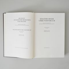 Solothurner Urkundenbuch